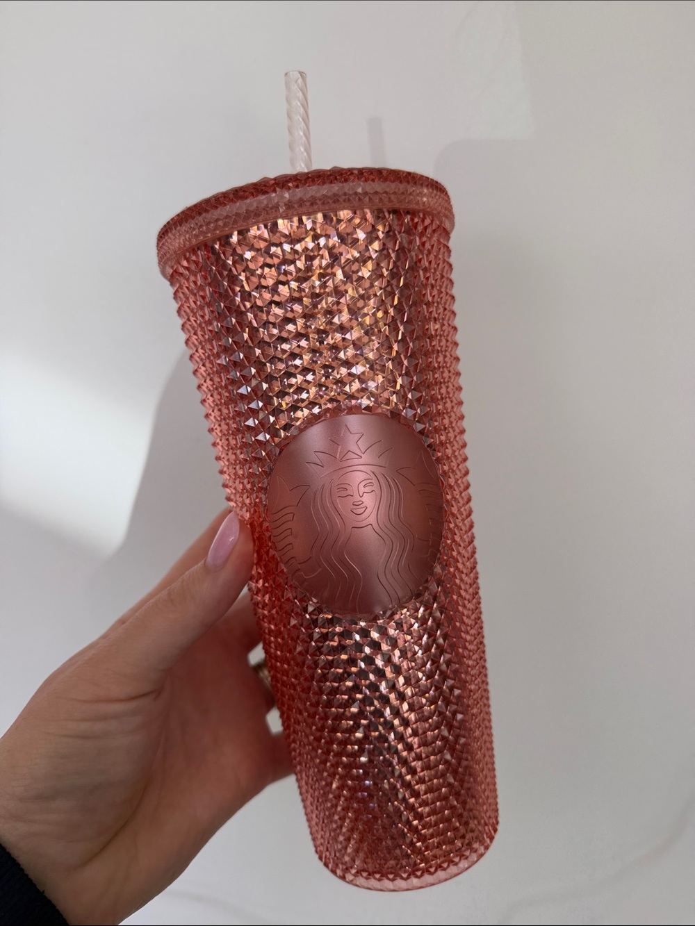 Starbucks Rose Gold Studded Tumbler 2019